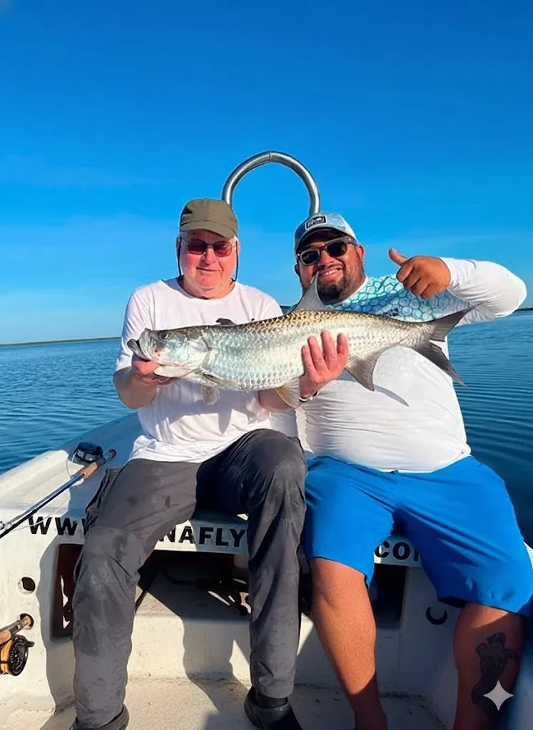 Pesca con Jorge y Carlos